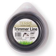 T Terre Commercial Grade Dual Strength Square .095 Trimmer Line 1/2 lb.  Trimmer String Line Length 131 ft. 5744005095